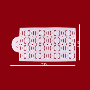 Cake Stencil Design #18 - ViaCheff.com